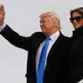 Diena iki inauguracijos: D. Trumpas atvyko į Vašingtoną