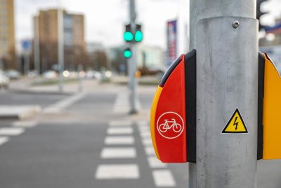 Vilniuje atnaujinta Rinktinės-Žalgirio-Tuskulėnų-Apkasų gatvių sankryža