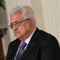 M.Abbasas teigia, kad Palestina tęs taikos derybas su Izraeliu