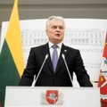 Klaipėdoje Nausėda Lietuvą pasveikino eilute iš LTSR himno