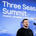Zelensky arrives in Vilnius to meet with Nausėda, attend 3SI Summit