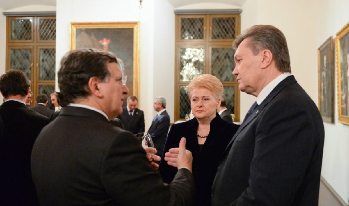 Jose Manuelis Barroso, Viktoras Janukovyčius, Dalia Grybauskaitė