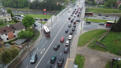 Iki rudens remontui uždarius svarbų transporto mazgą Kaune pasikeitė eismo sąlygos