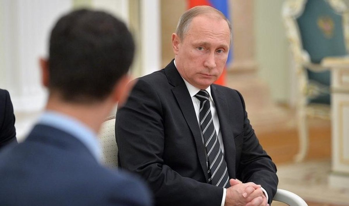 Basharas al Assadas, Vladimiras Putinas, kremlin.ru nuotr.