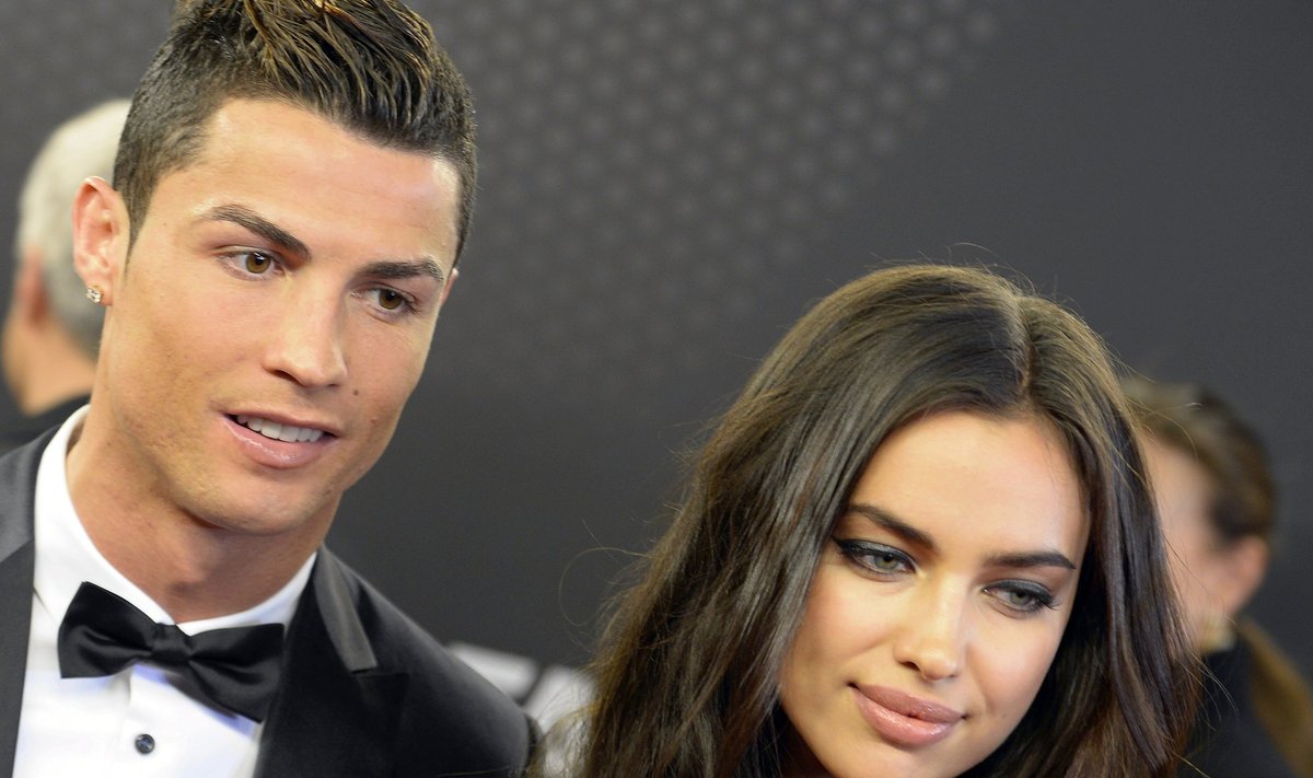 Cristiano Ronaldo ir Irina Šeik