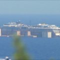 Sudužęs kruizinis laivas „Costa Concordia“ pradėjo savo paskutinę kelionę