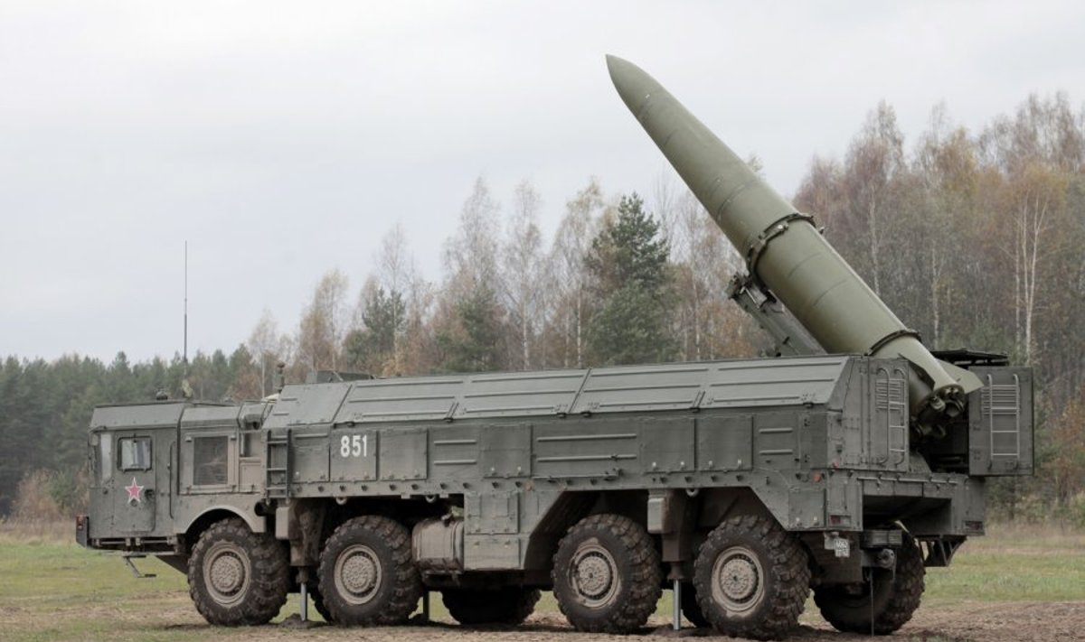 Rusijos raketos "Iskander"