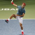ATP turnyre Dubajuje – varžovą pribloškęs R. Federerio smūgis tarp kojų