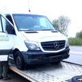 Pasieniečiai sulaikė Vokietijoje pavogtą mikroautobusą