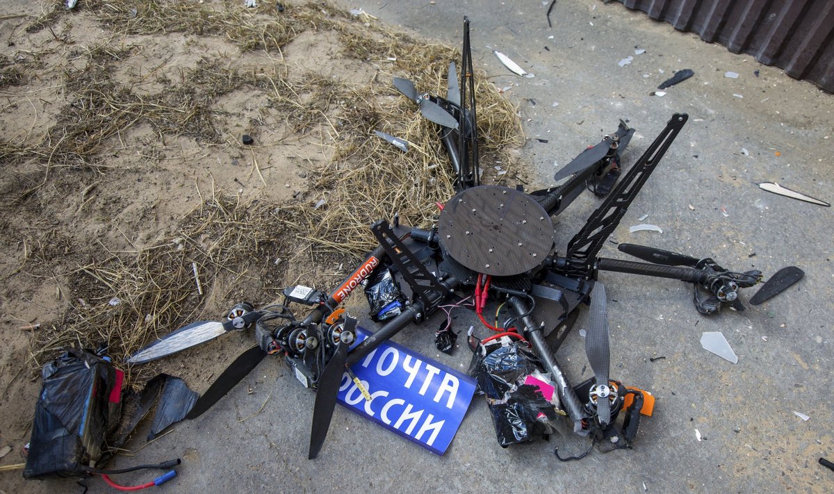 Rusijoje sudužo pašto dronas