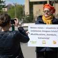 В Вильнюсе женщины призывают Сейм ратифицировать Стамбульскую конвенцию