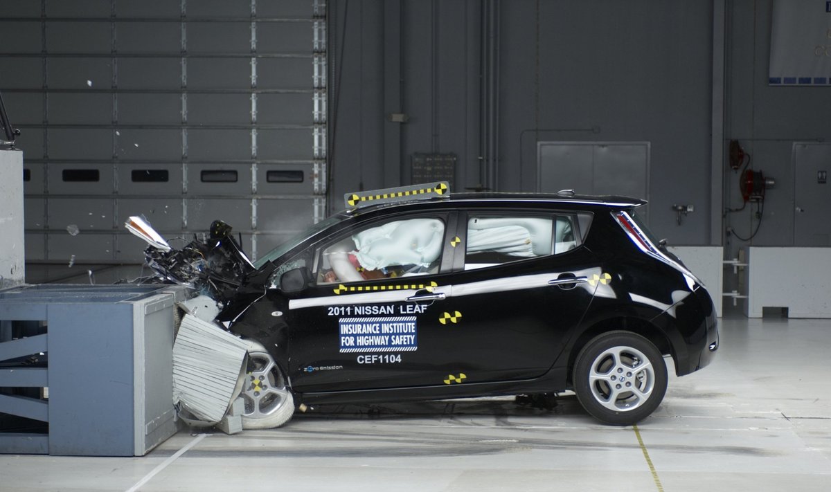 "Euro NCAP" saugumo teste elektromobilis