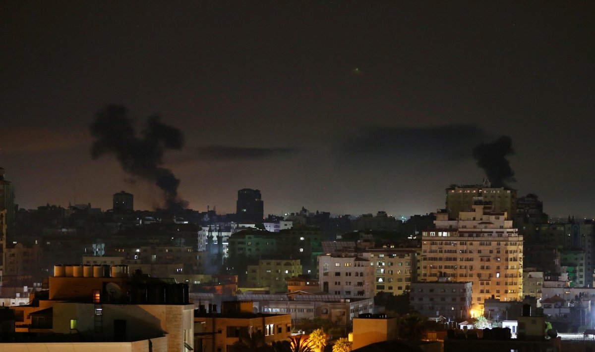 Konfliktas Gazos ruože tęsiasi