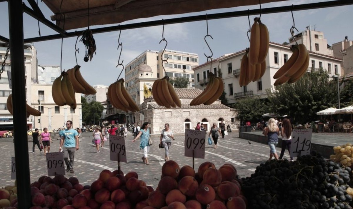 Vaisių turgus Atėnuose
