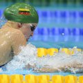 R.Meilutytė pasaulio plaukimo 25 m baseine pirmenybėse pateko į pusfinalį geriausiu rezultatu