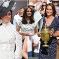 Kate Middleton nevengia rinktis taškuotų suknelių: ekspertės paaiškino, kokią žinią taip vilkėdama siunčia Velso princesė