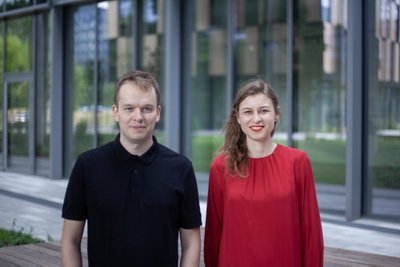 Monika Eidėjūtė ir Gediminas Jasinskas,  projektas „Vilnius Art Walk“ 