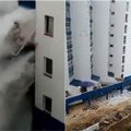 Lietuvių pamėgtoje saloje – galinga stichija: bangos tiesiog nušlavė apartamentų balkonus