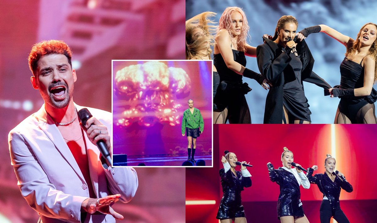 Penktojo „Eurovizijos“ pusfinalio dalyviai 