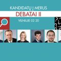 Vilniaus miesto kandidatų į merus debatai