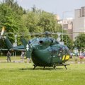 В Вильнюсе сел вертолет с донорскими сердцем и почками для пересадки