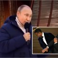 Plinta Putino parodija „Oskaruose“: pavaizdavo, kaip jam vožtų Willas Smithas