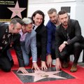Buvusi vaikinų grupė NSYNC gavo žvaigždę Holivudo Šlovės alėjoje