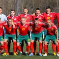 Lietuvos futbolo rinktinė išduoda žalią spalvą ir bus raudona