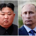 Skelbiama, kad jau trečiadienį Kim Jong Uno traukinys bus Rusijos pasienyje
