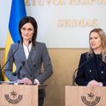 Seimo Pirmininkės Viktorijos Čmilytės-Nielsen ir Aukščiausiosios Rados pirmininko pavaduotojos Olenos Kondratiuk spaudos konferencija