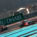 Antrose „Formulės-1“ treniruotėse Abu Dabyje - S.Vettelio ir L.Hamiltono kova