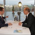 Medvedevas: taikos sąlygas diktuos Rusija