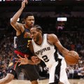 NBA naktis: „Spurs“ pergalėmis pasivijo „Warriors“, „Kings“ nutraukė aštuonių pralaimėjimų seriją