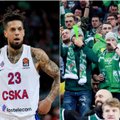„Žalgirį“ skriaudęs CSKA lyderis: atmosfera Kaune nuostabi, žaisti čia – tikras malonumas