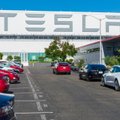 „Tesla“ pradėjo baterijų gamyklos Šanchajuje projektą
