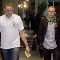 Lietuvos rinktinės fanai reikalauja į eterį grąžinti R. Petrauską