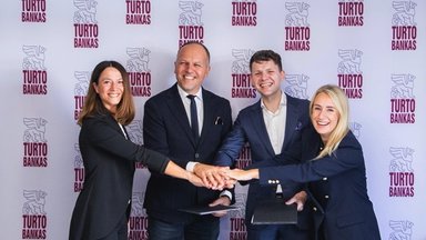 Turto bankas signs a partnership agreement with PropTech Lithuania