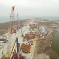Kaip dirba rusai: tilto į aneksuotą Krymą ir greitkelio statybose - vieni nesklandumai