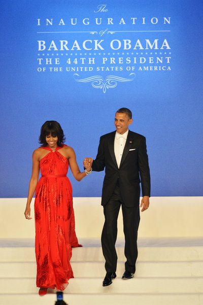 Michelle ir Barack Obama