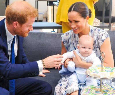 Princas Harry ir Meghan Markle su sūnumi Archie