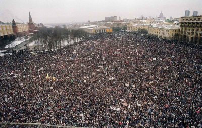 Lietuvos palaikymo mitingas Maskvoje 1991 sausio 20-ąją