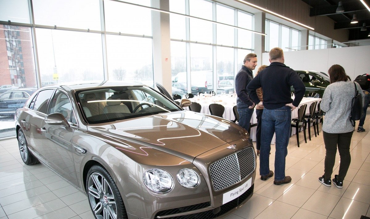 "Bentley" salono Vilniuje atidarymas