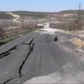 Dėl nuošliaužos Kryme uždarytas Simferopolį su Sevastopoliu jungiantis kelias