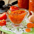 Ruoškis žiemai: naminis pomidorų padažas