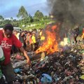 Papua Naujojoje Gvinėjoje dėl burtų gyva sudeginta moteris