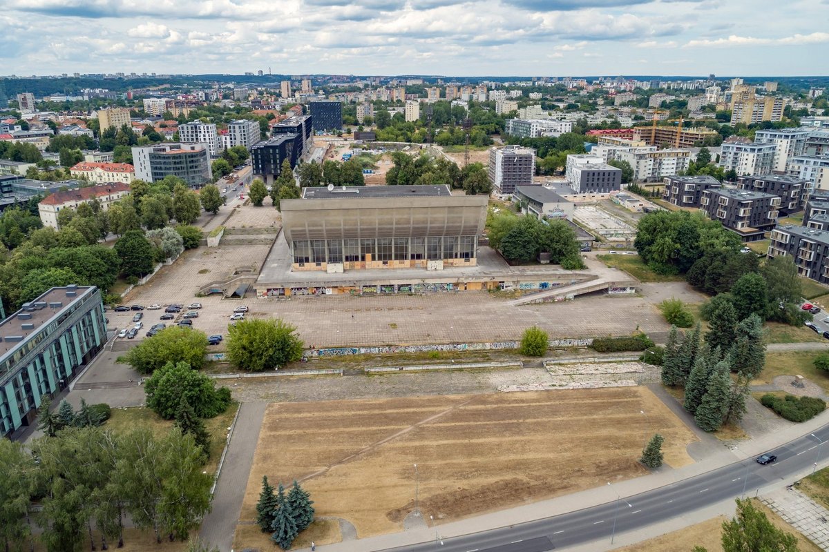 Pałac Koncertów i Sportu w Wilnie zostanie zachowany jako miejsce pamięci: idea Centrum Kongresowego nie przyjęła się