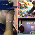 Ašaros ir gėlių jūra: pasaulis gedi futbolo genijaus J. Cruyffo