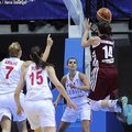 Latvijos ir Rusijos krepšininkės taip pat baigė pasirodymą Europos pirmenybėse