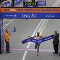 Niujorko maratone tarp Kenijos ir Etiopijos bėgikų įsiterpė ir latvė