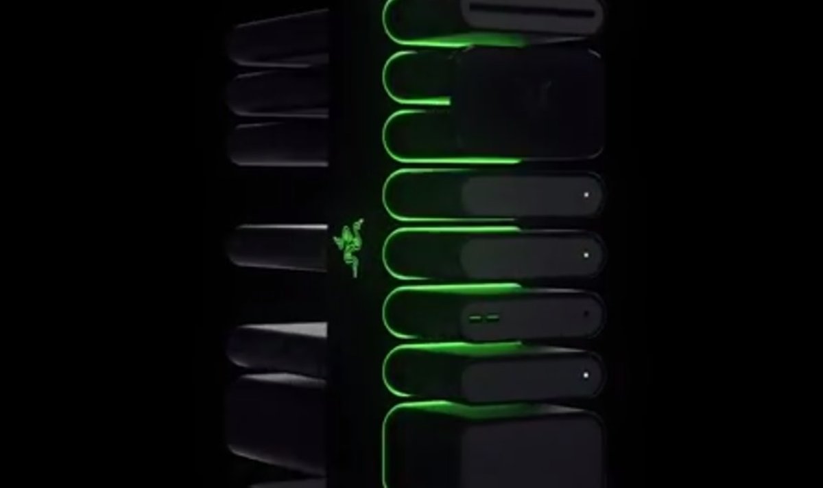 "Razer Christine" modulinio žaidimų kompiuterio koncepcija